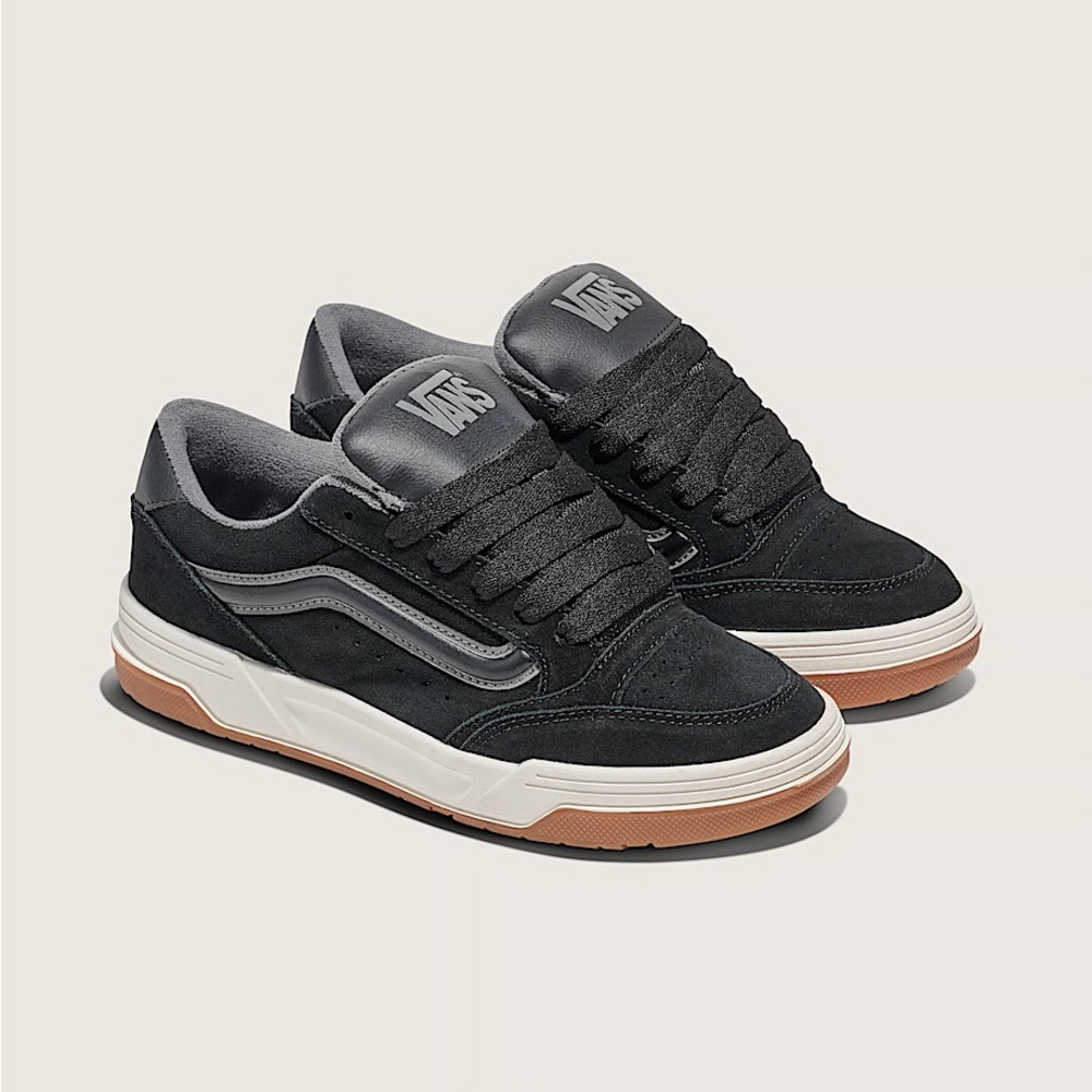 Vans Unisex Black/Grey Hylane Sneakers Women’s Size 8 / Men’s 6.5, Europe 38.5